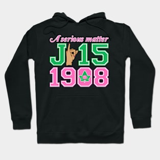 A Serious Matter J15 Founder'S Day Aka Hand Sign Hoodie